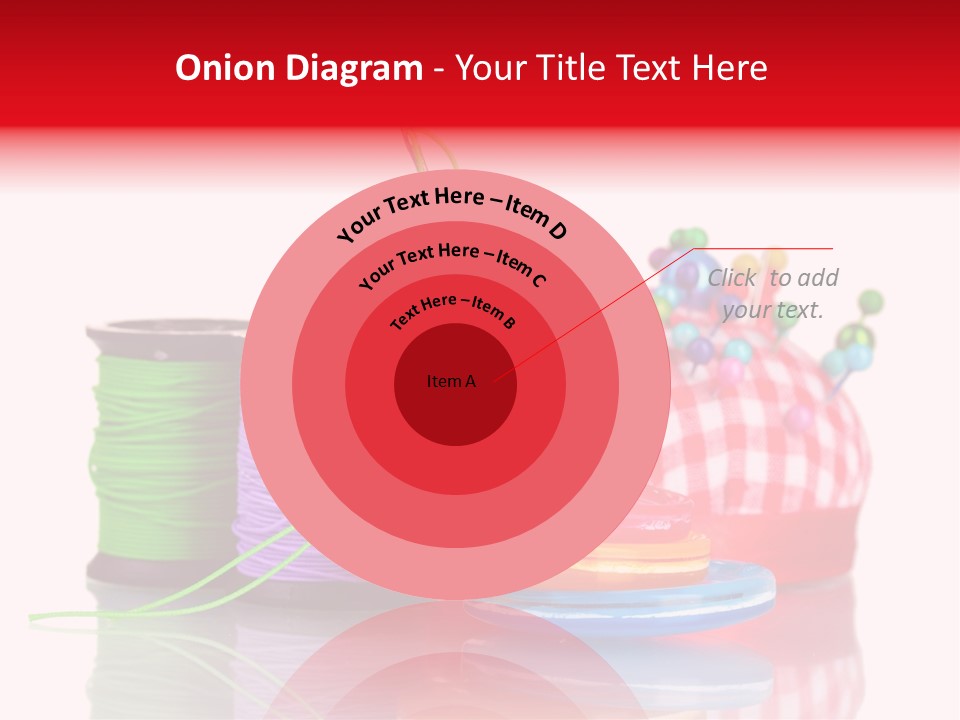 Colorful Industry Closeup PowerPoint Template