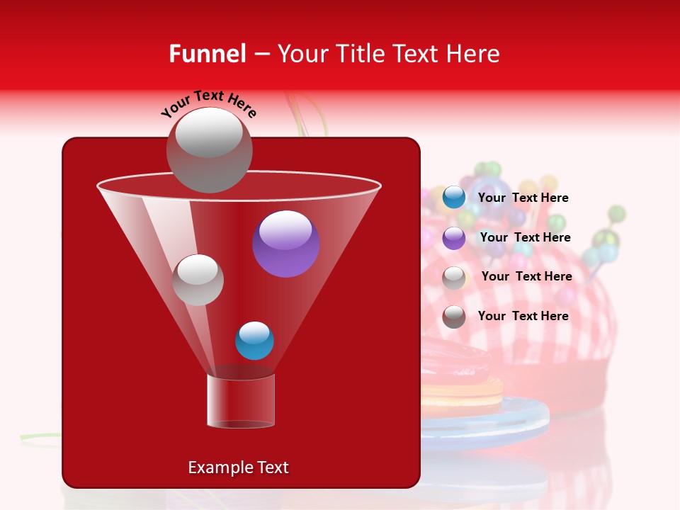 Colorful Industry Closeup PowerPoint Template