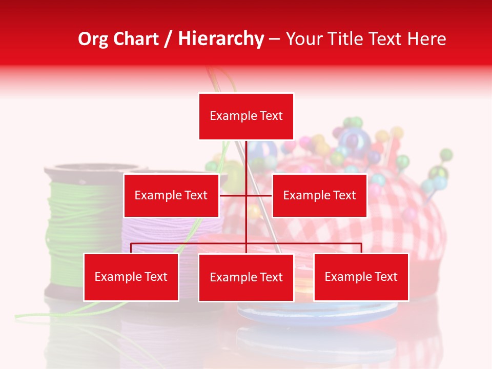 Colorful Industry Closeup PowerPoint Template