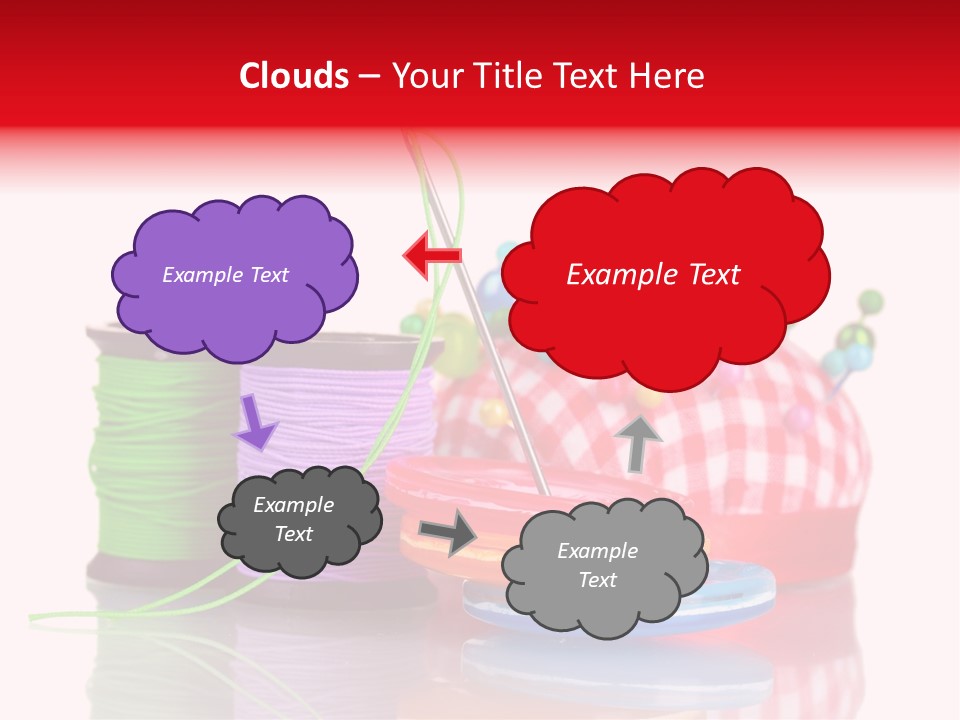 Colorful Industry Closeup PowerPoint Template