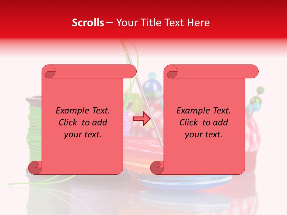 Colorful Industry Closeup PowerPoint Template