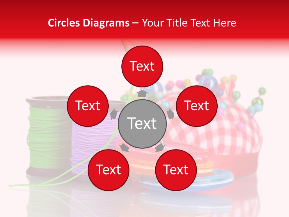 Colorful Industry Closeup PowerPoint Template