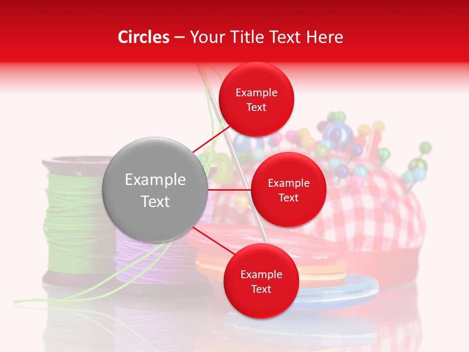 Colorful Industry Closeup PowerPoint Template