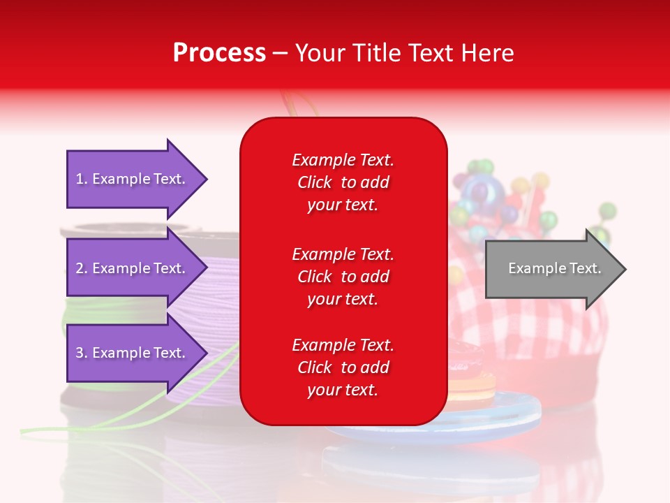 Colorful Industry Closeup PowerPoint Template