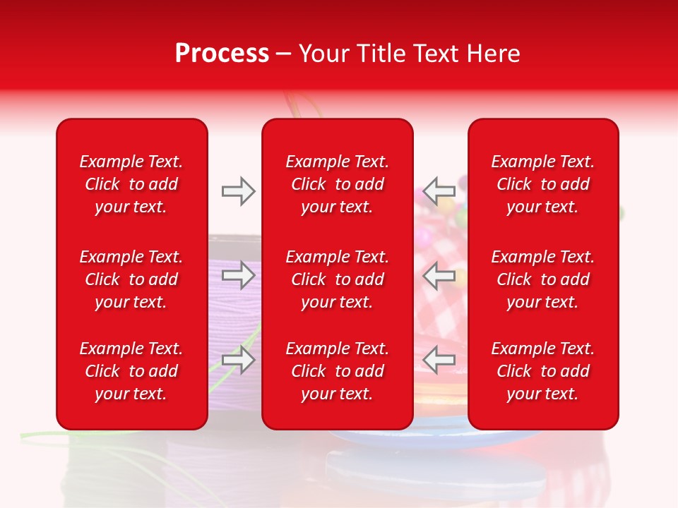 Colorful Industry Closeup PowerPoint Template