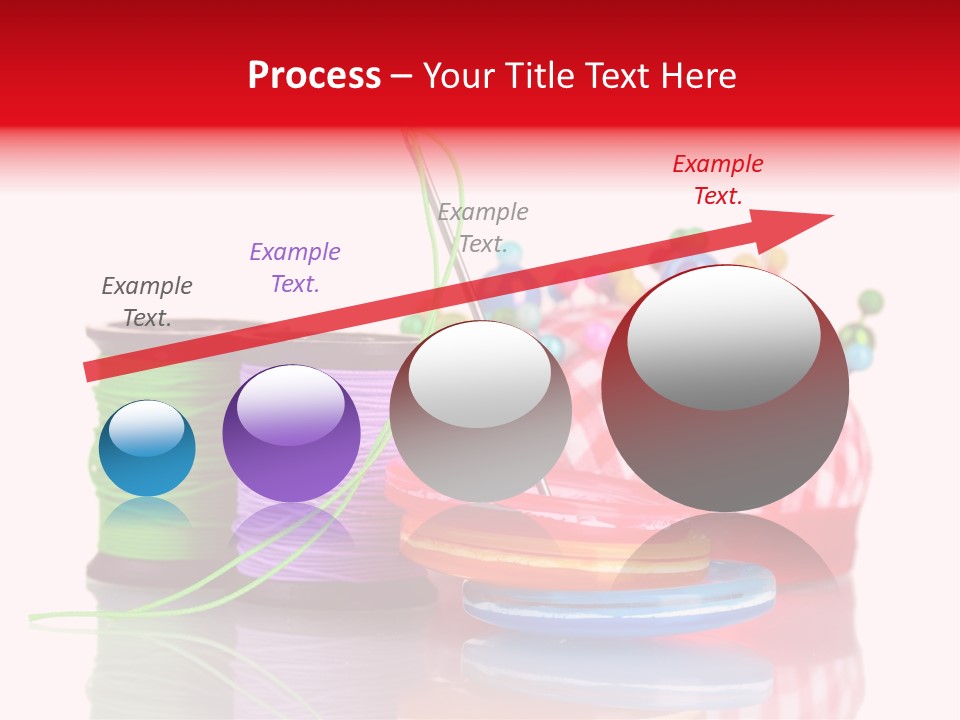 Colorful Industry Closeup PowerPoint Template