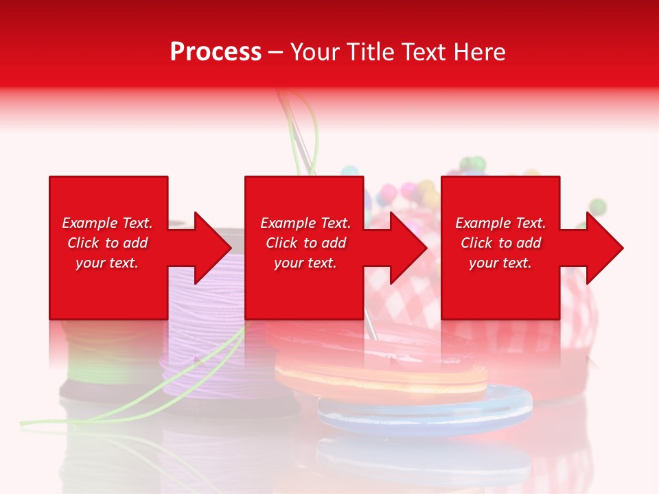 Colorful Industry Closeup PowerPoint Template
