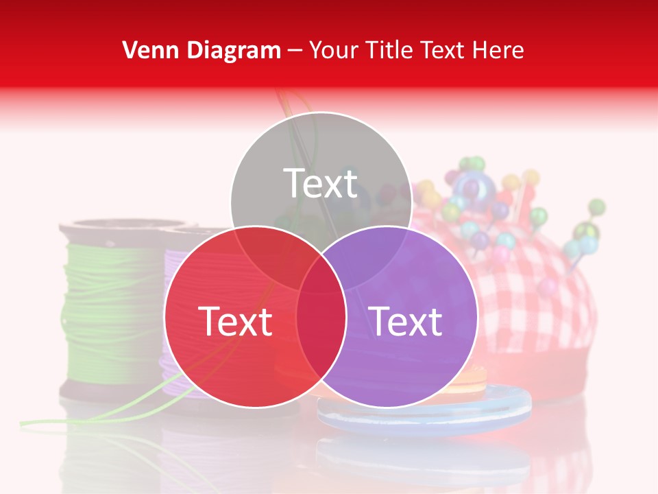 Colorful Industry Closeup PowerPoint Template