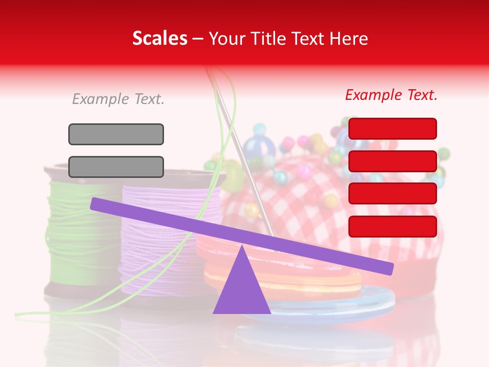 Colorful Industry Closeup PowerPoint Template