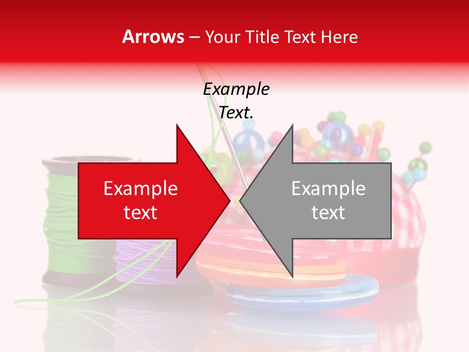 Colorful Industry Closeup PowerPoint Template