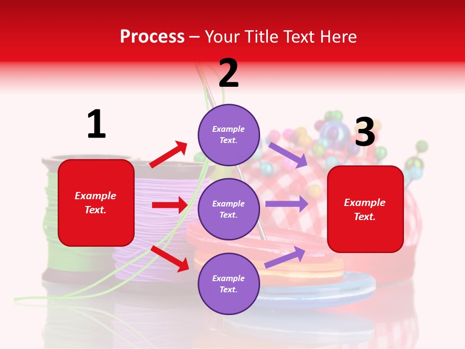 Colorful Industry Closeup PowerPoint Template