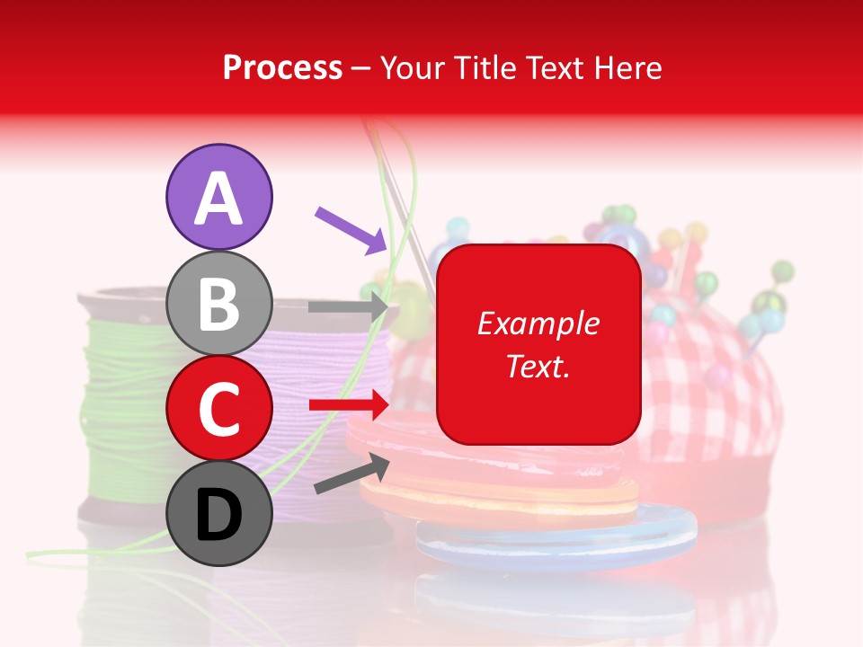 Colorful Industry Closeup PowerPoint Template