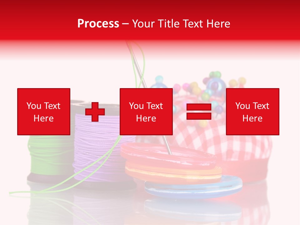 Colorful Industry Closeup PowerPoint Template