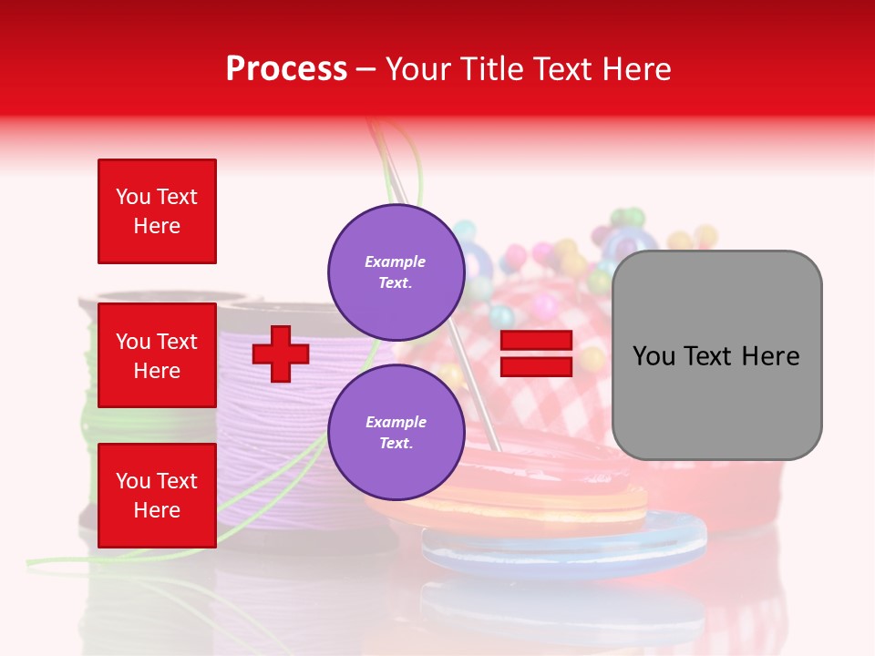 Colorful Industry Closeup PowerPoint Template