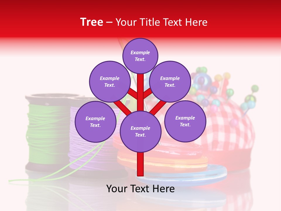 Colorful Industry Closeup PowerPoint Template