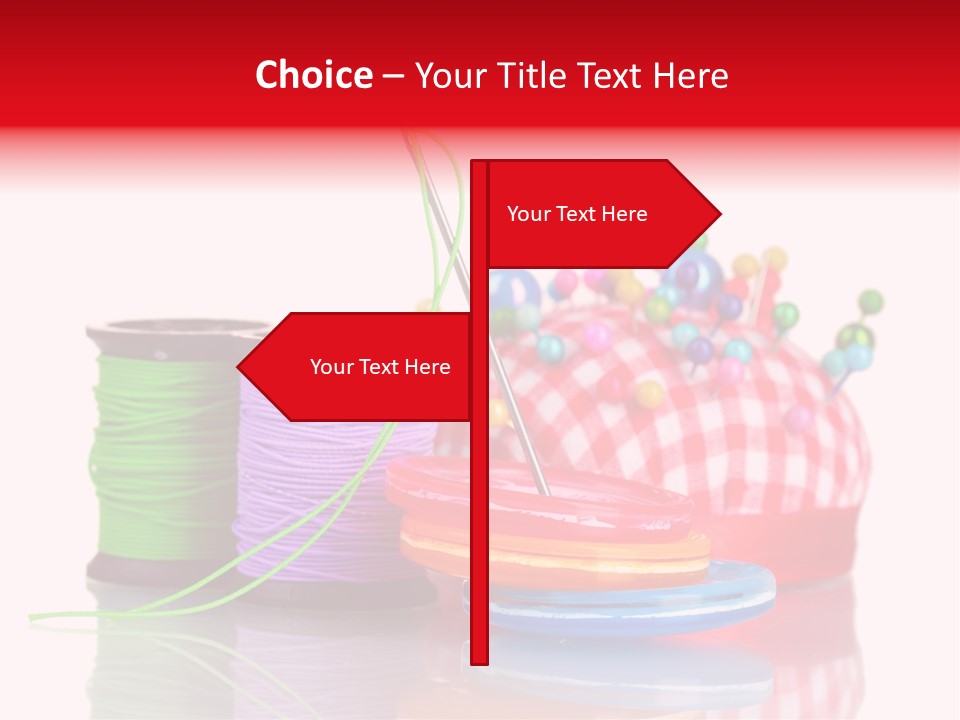 Colorful Industry Closeup PowerPoint Template