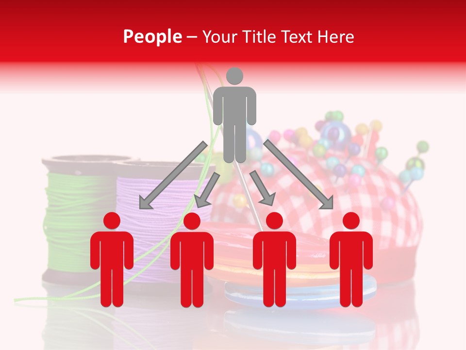 Colorful Industry Closeup PowerPoint Template