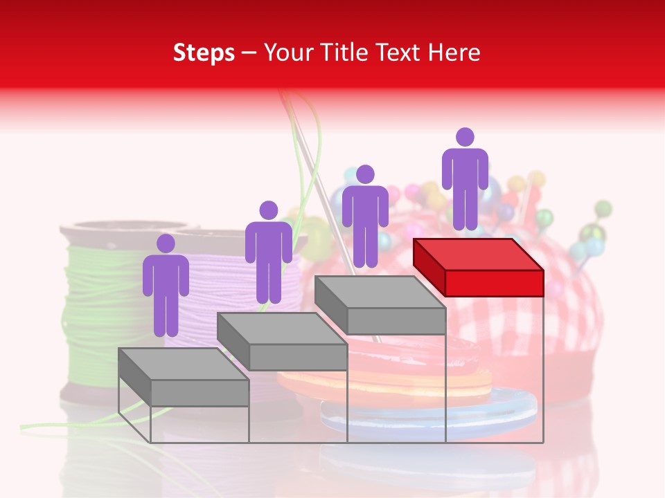 Colorful Industry Closeup PowerPoint Template