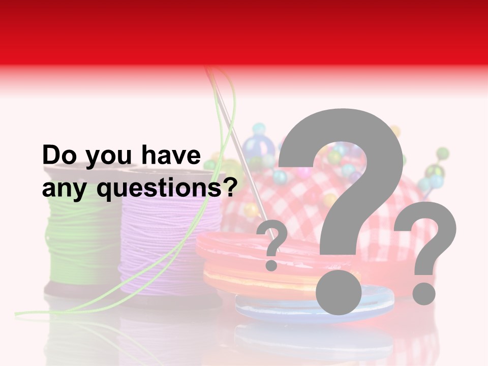 Colorful Industry Closeup PowerPoint Template