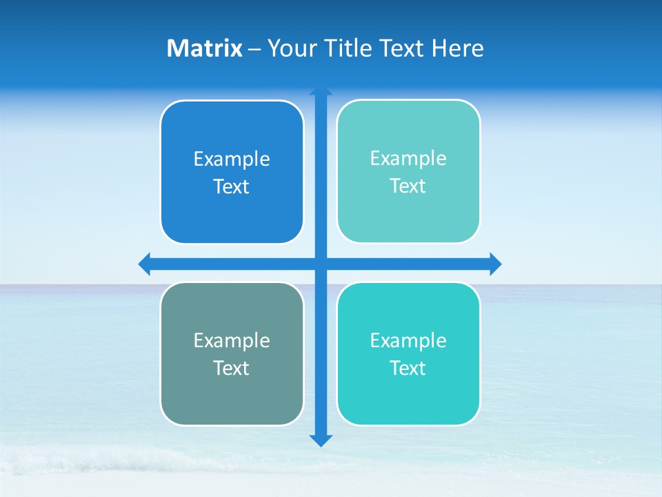 Sea Romantic Travel PowerPoint Template