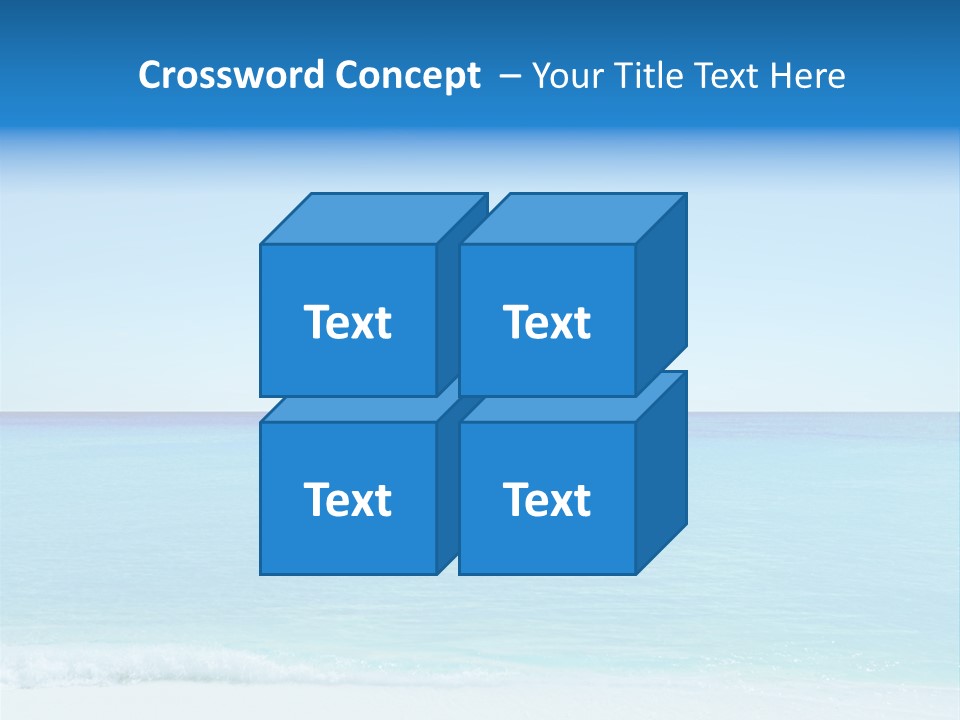 Sea Romantic Travel PowerPoint Template
