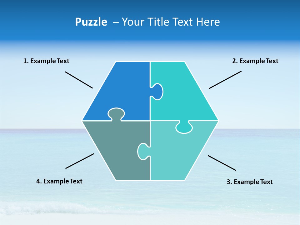 Sea Romantic Travel PowerPoint Template