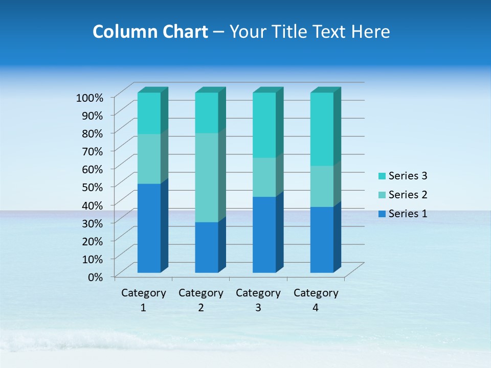 Sea Romantic Travel PowerPoint Template
