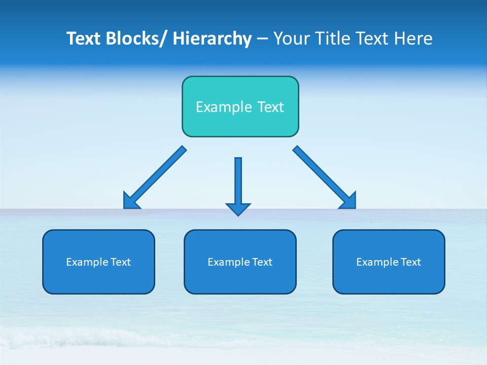 Sea Romantic Travel PowerPoint Template