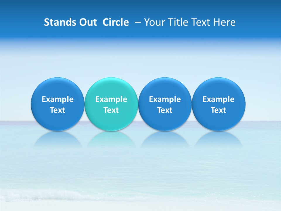 Sea Romantic Travel PowerPoint Template