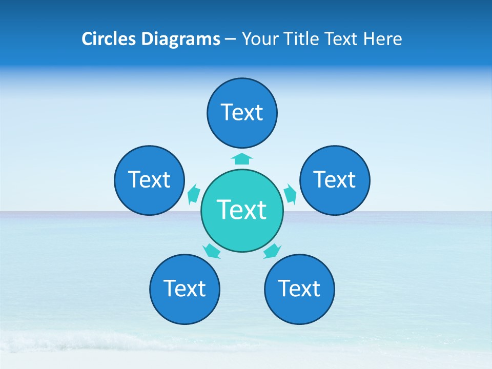 Sea Romantic Travel PowerPoint Template