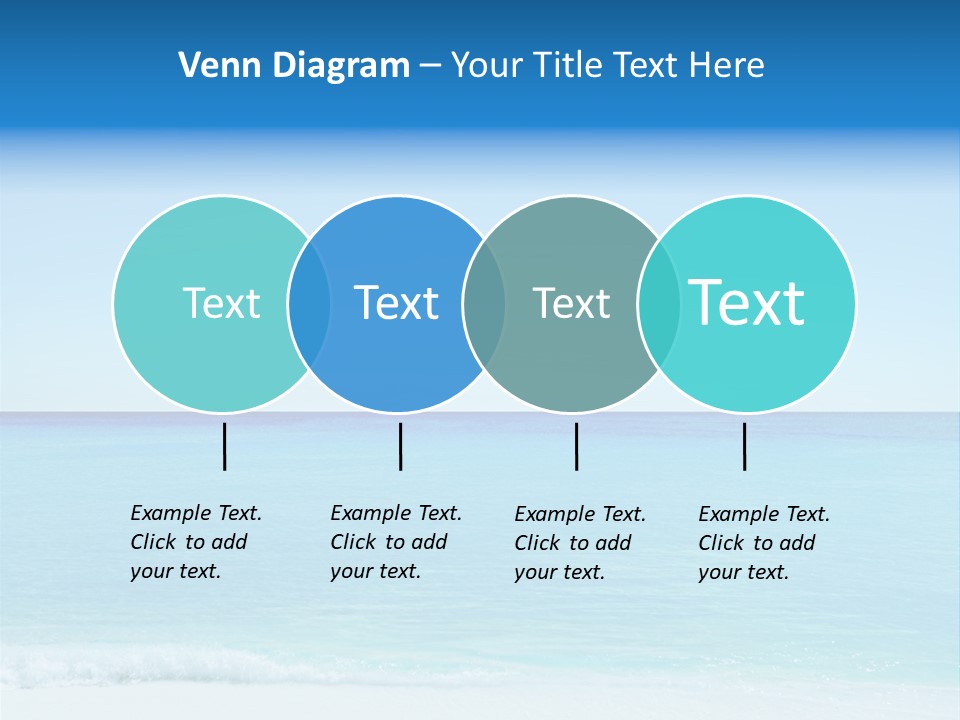 Sea Romantic Travel PowerPoint Template