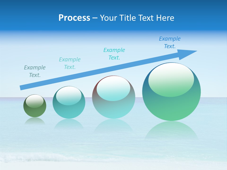 Sea Romantic Travel PowerPoint Template