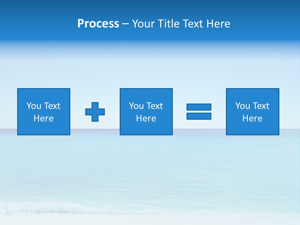 Sea Romantic Travel PowerPoint Template