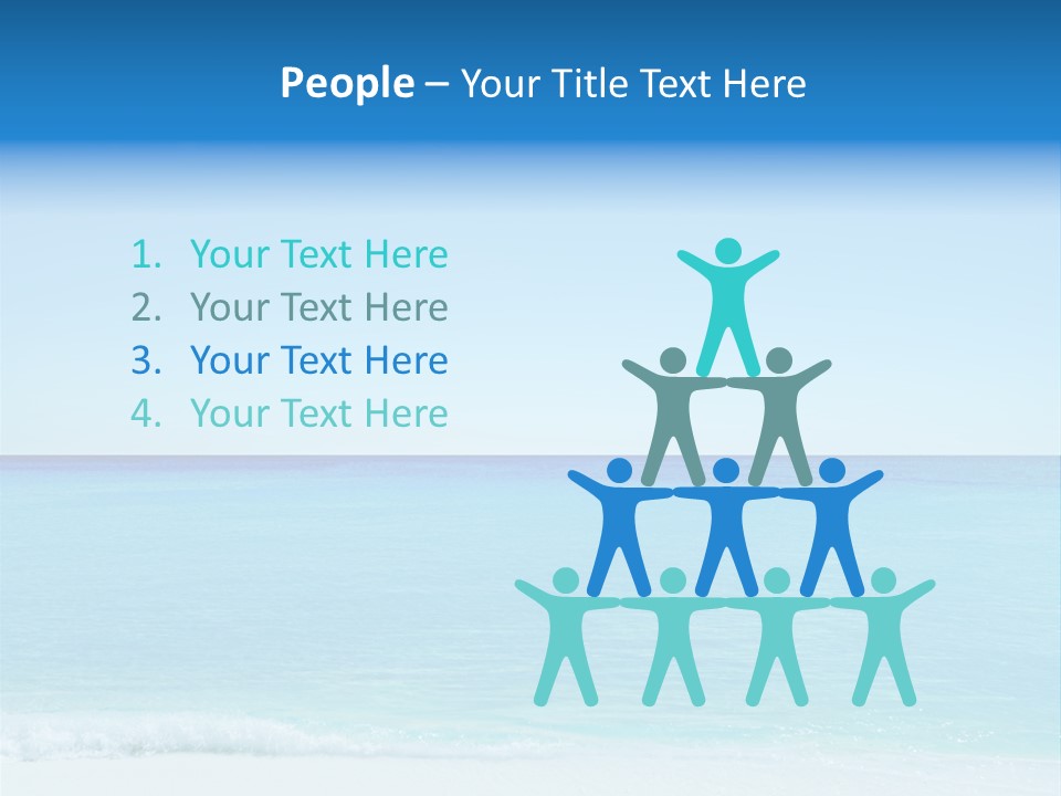 Sea Romantic Travel PowerPoint Template