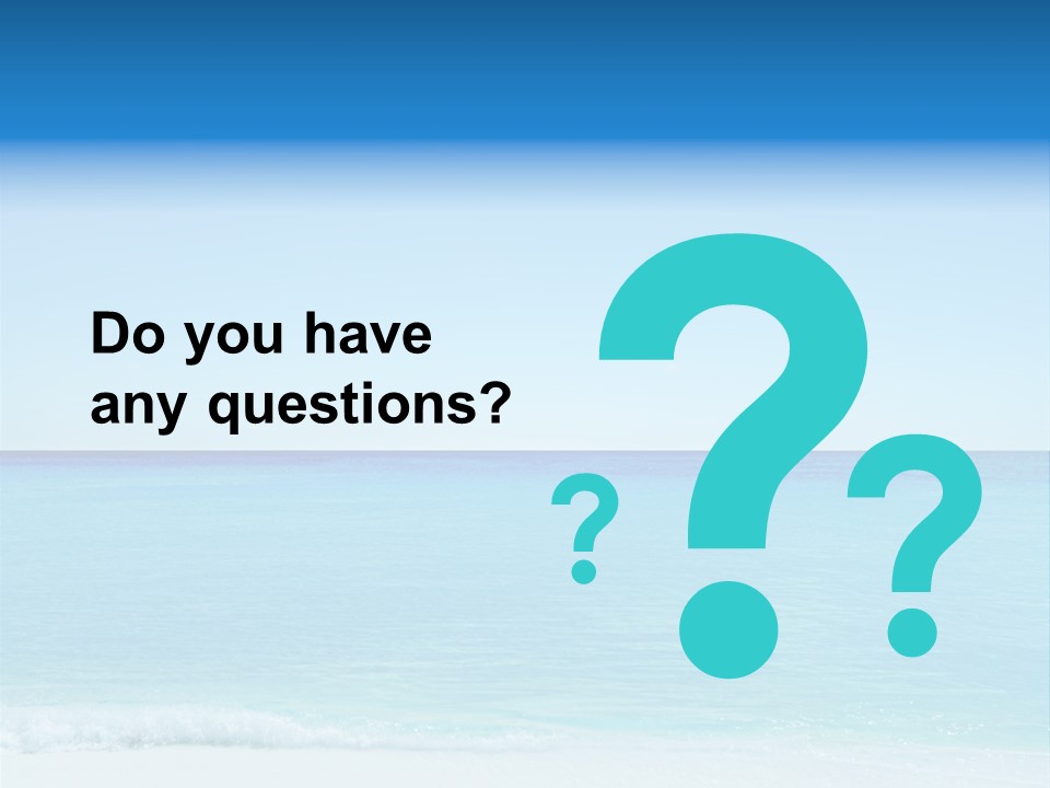 Sea Romantic Travel PowerPoint Template