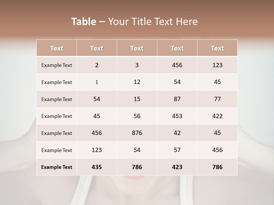 Isolated Stress Emotional PowerPoint Template