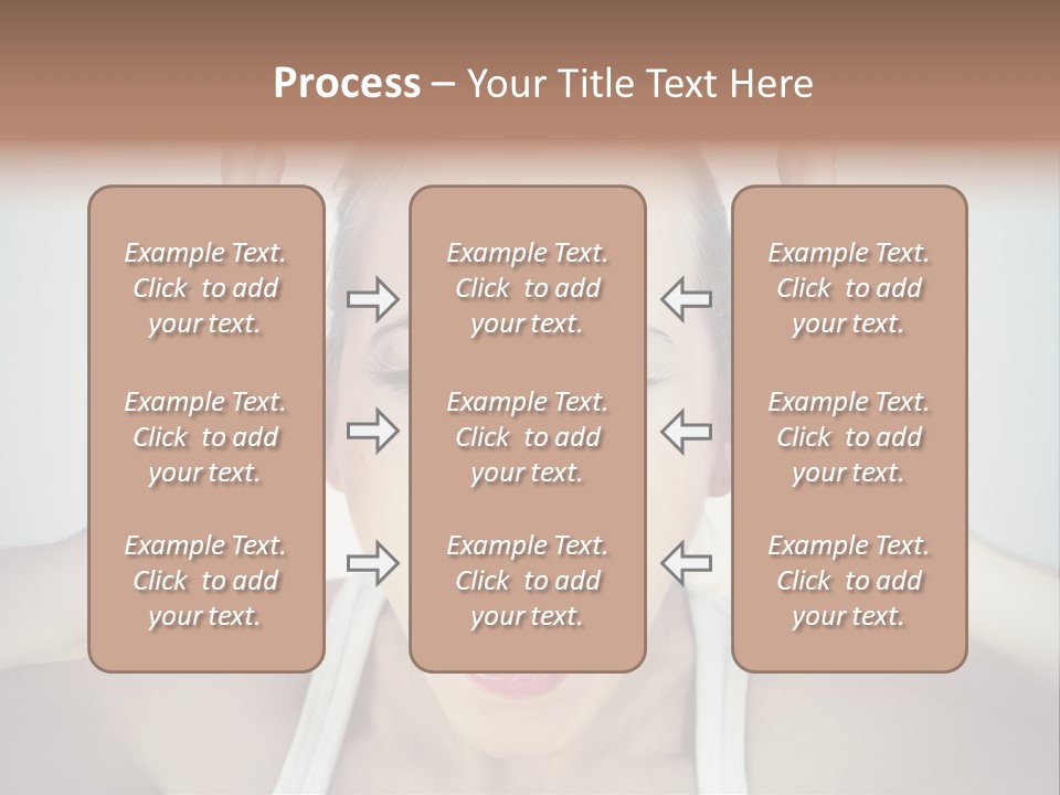 Isolated Stress Emotional PowerPoint Template