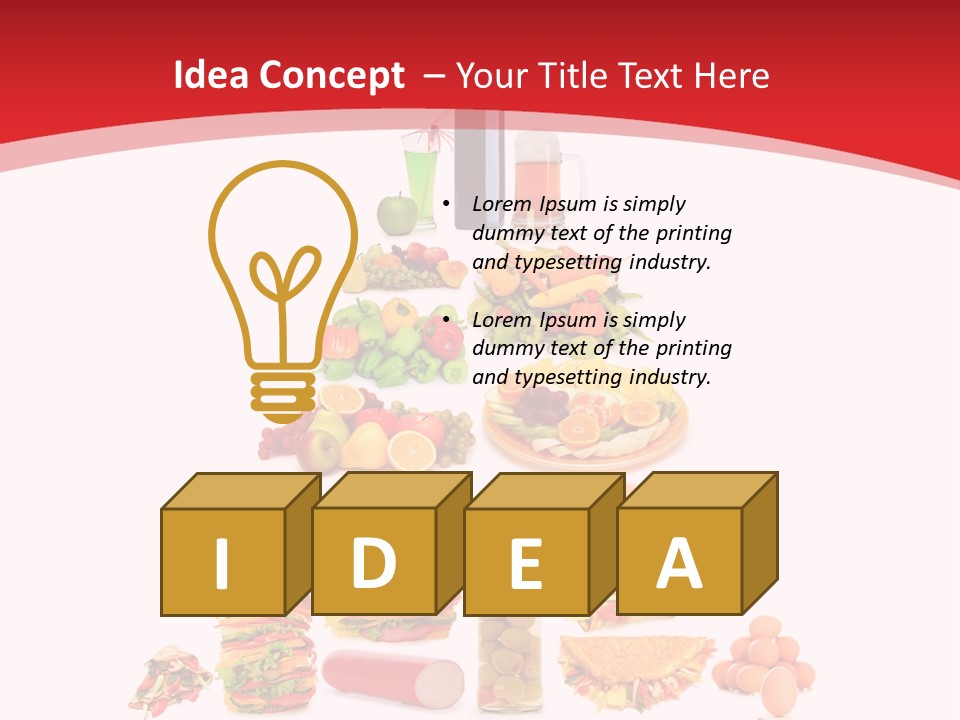 Guide Protein Milk PowerPoint Template