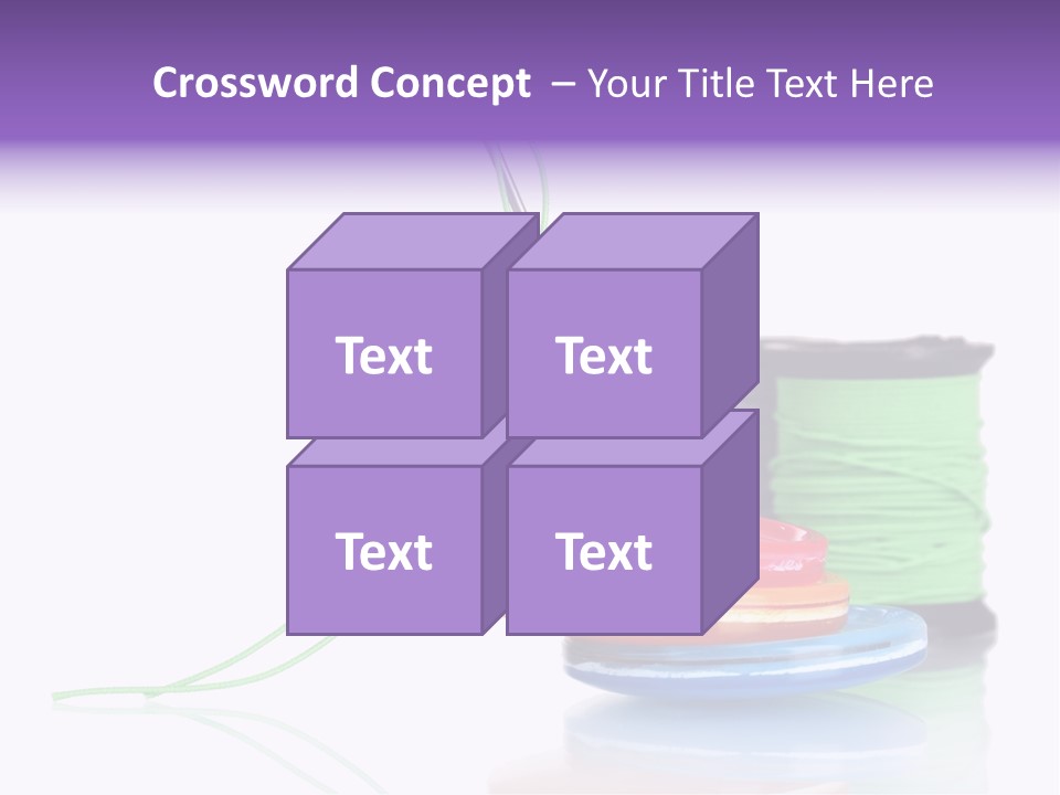 Design Textile Group PowerPoint Template