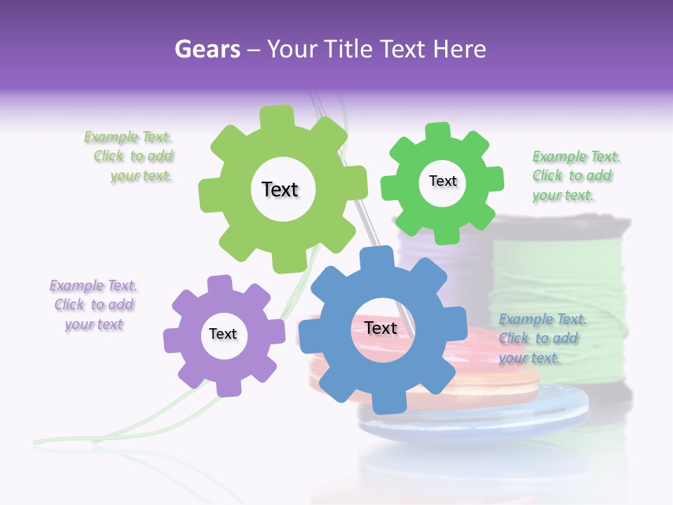 Design Textile Group PowerPoint Template