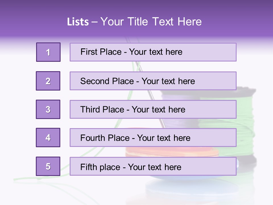 Design Textile Group PowerPoint Template