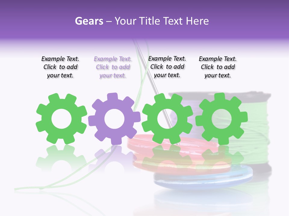 Design Textile Group PowerPoint Template