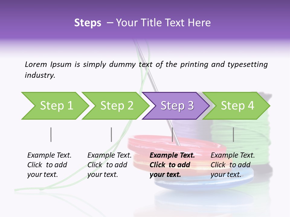 Design Textile Group PowerPoint Template