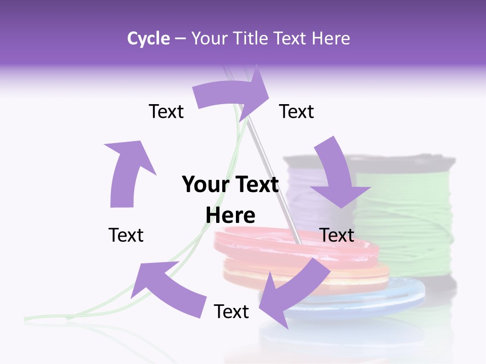 Design Textile Group PowerPoint Template