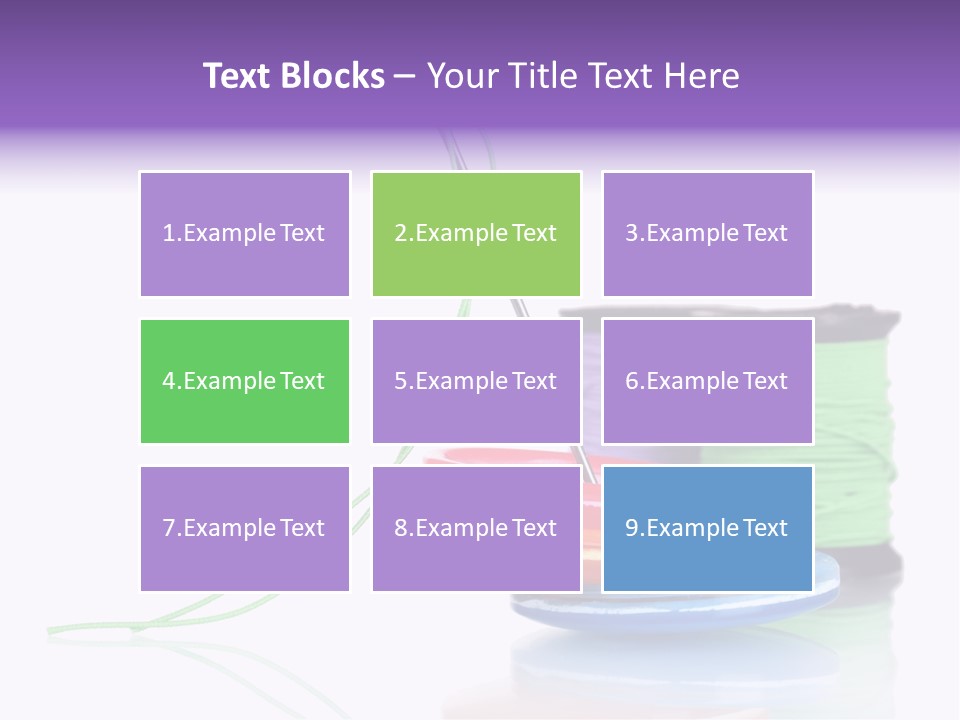 Design Textile Group PowerPoint Template