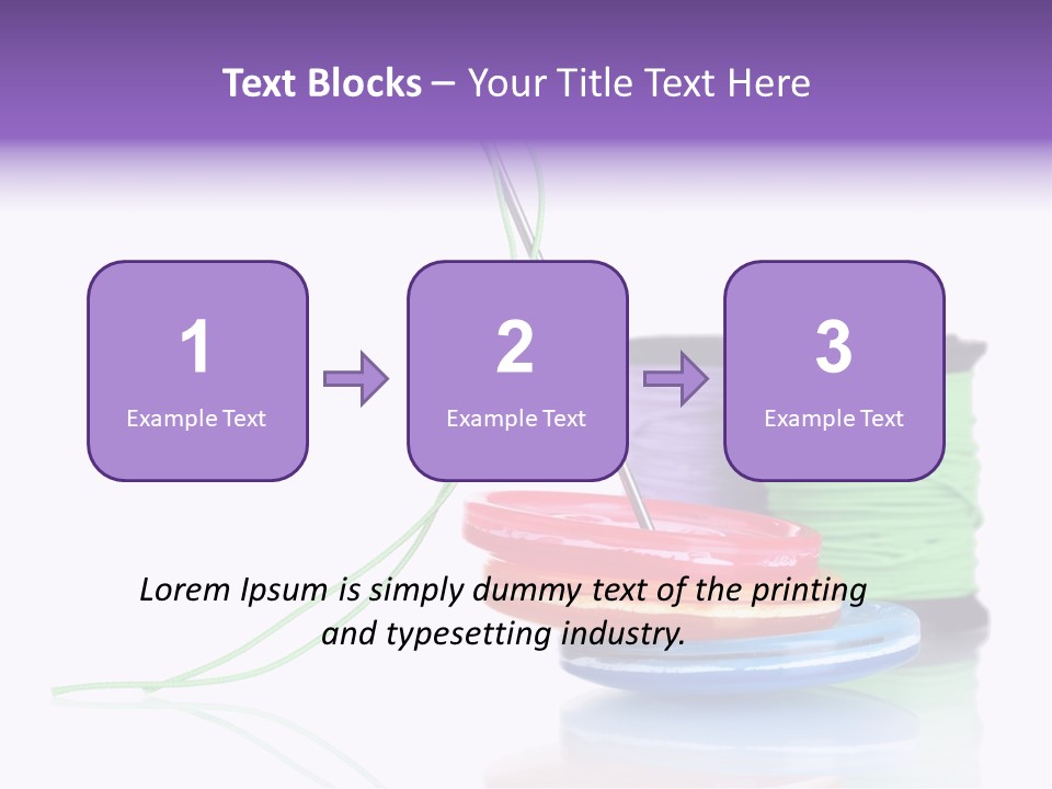 Design Textile Group PowerPoint Template