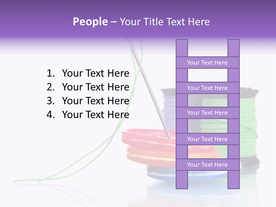 Design Textile Group PowerPoint Template
