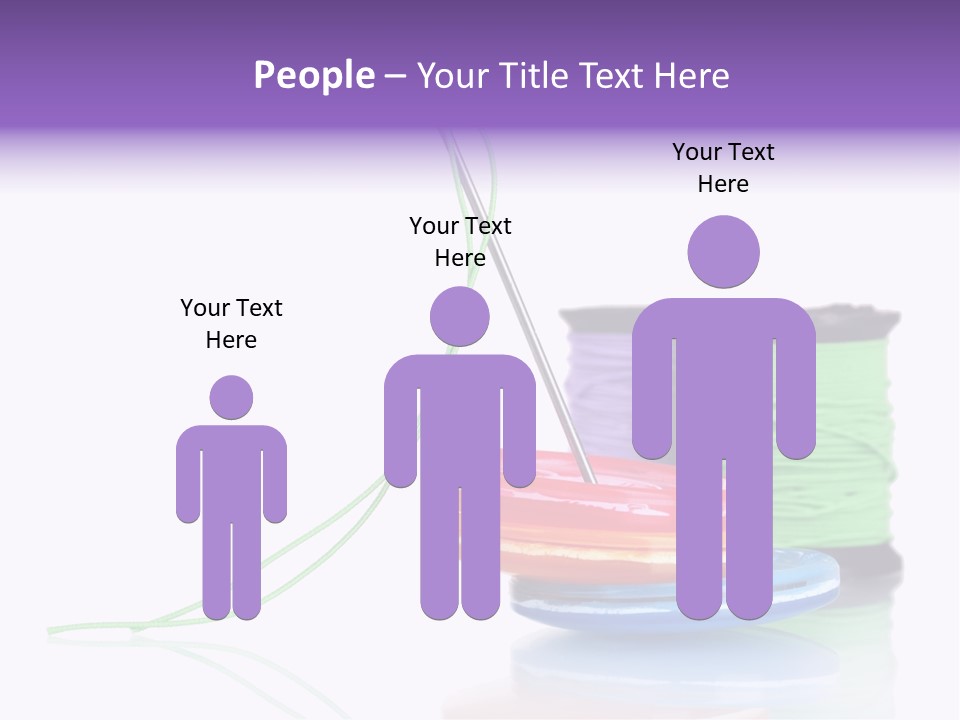 Design Textile Group PowerPoint Template