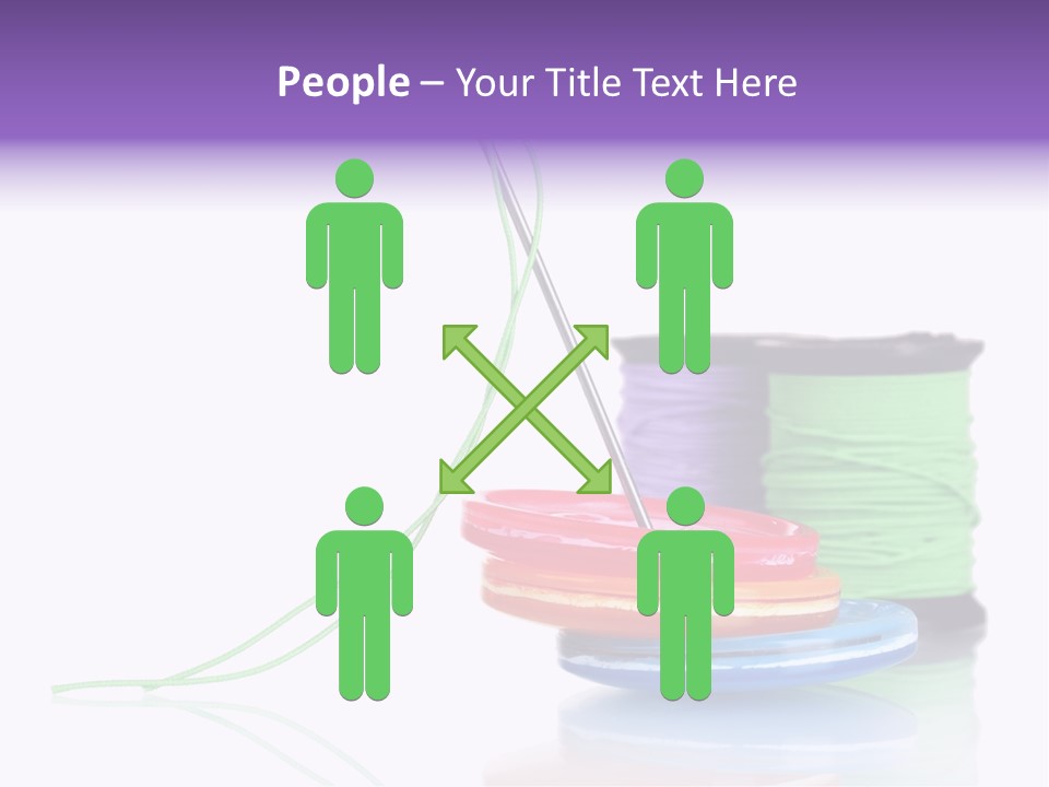 Design Textile Group PowerPoint Template