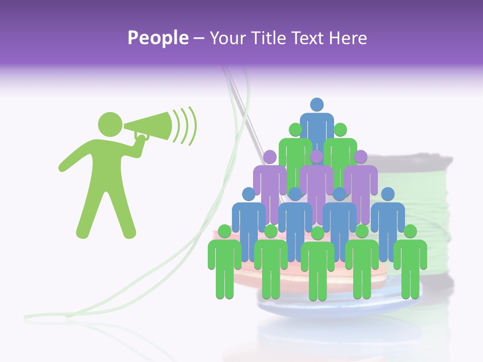 Design Textile Group PowerPoint Template